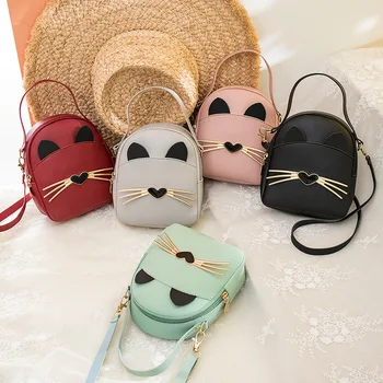 Mielas Kitty kuprine 2020 metų vasaros naujus moteriškus krepšys mažų šviežių mini multi-funkcinis kuprinė