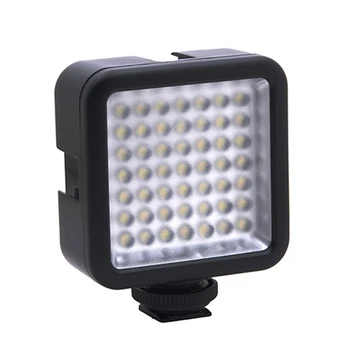 Mini W49 49Pcs LED Vaizdo Šviesos, vaizdo Kamera Lempos Šviesos Nuotrauka Apšvietimas Fotoaparatas / Vaizdo kamera