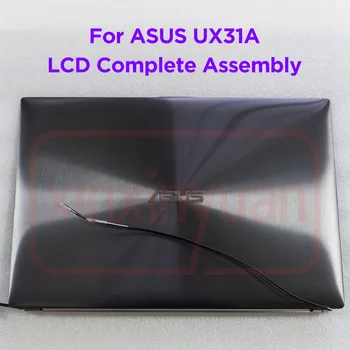 Naujas Originalus 13.3 colių LCD Ekranas, Pilnas komplektas Skirtas ASUS UX31A Viršutinėje Dalyje IPS Matricos Ekranas Pakeitimo FHD 1920x1080