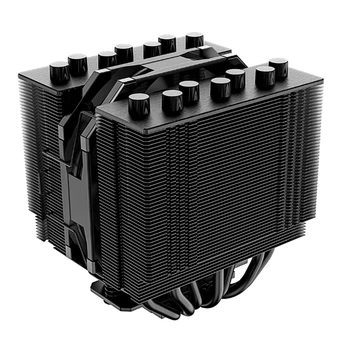 NAUJAS-SE-207-XT SLIM BLACK 7 Karščio Vamzdeliai Aušinimo CPU Aušintuvo Dual Ventiliatorius Radiatoriaus Heatsink AMD 1700 Am4 2011