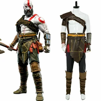Naujos Kratos Šiaurės drabužių Cosplay apranga šarvuotos Spartan kovoti su Suit & amp