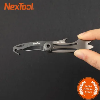 Nextool taobar multi-função edc abridor de caixa cortador mini faca de resgate chave de tamanho multi-ferramenta ferramentas cri