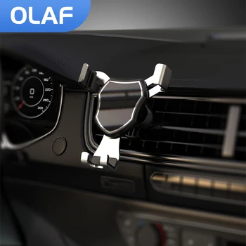OLAF Gravity Car Mount Įrašą Automobilinis Telefono Laikiklis Oro Išleidimo Laikiklis Telefono Stovas Parama iPhone 12 13 Pro 