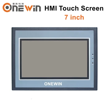 ONEWIN HMI jutiklinio ekrano skydelis 7 colių Dual nuoseklųjį prievadą Žmogaus ir Mašinos Sąsaja Pramonės atsparumo ekranas