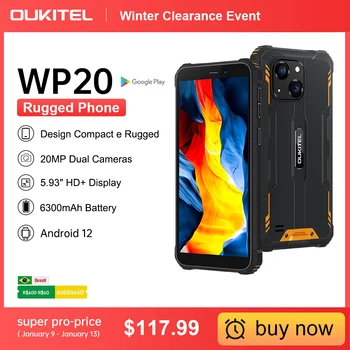 Oukitel WP20 Patikima Išmanųjį telefoną 5.93