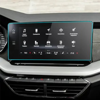 PET Plėvelė Ekrano apsaugos Skoda Octavia 4 informacijos ir Pramogų Columbus 2020 m. 10 colių Automobilio Radijo Navigacijos Ekranas Lipdukai