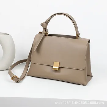  Ponios Rankinėje Pirkinių Krepšys Didelės Talpos, Aukštos Kokybės Odos, Klasikinis Modelis Mados Dizaino 