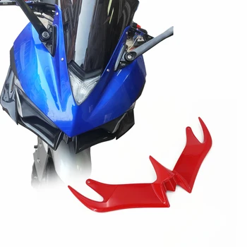 Priekinis Aerodinaminio prekinis, galinis Stiklo Motociklas, Skirtas yamaha YZF R3 R25 2014 m. 2015 m. 2016 M. 2017 m. 2018 m Winglets Lauktuvės Sparno Priekinio Dangtelio Vėjas