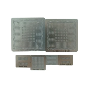 PS4 Tiesioginio Šildymo BGA IC Reballing Trafaretai Litavimo Kamuolys Plieno Šabloną CXD90025G CXD90026G GDDR5-RAM DDR3 DDR7 CXC90044GB
