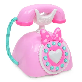 Retro Vaikų Telefono Žaislas Telefonas Ankstyvojo Ugdymo Istorija Mašina Kūdikių Telefono Vadovautis Telefono Žaislai Vaikams, Muzikiniai Žaislai