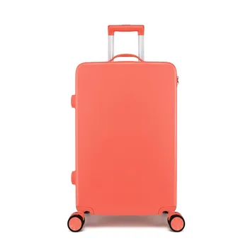 Ryškiai oranžinė didelių kvadratinių kelionės swivel bagažo LD174-2545