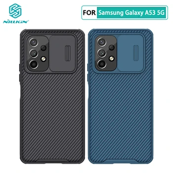 Samsung Galaxy A53 Atveju Nillkin Skaidrių Kameros Apsaugos Case for Samsung Galaxy A53 5G Dangtis