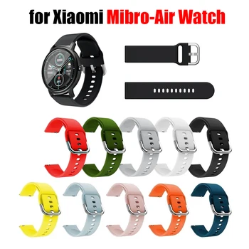 Silikono Dirželis Xiaomi Mibro-Air Žiūrėti Watchband xiomi xiami xioami Mi Bro Oro MibroAir Riešo Dirželis apyrankę de montre Correa
