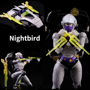 Transformacijos MP Meistras Nightbird RT02 Moterų Ninja KO MP52 Veiksmų Skaičiai Modelio Žaislas