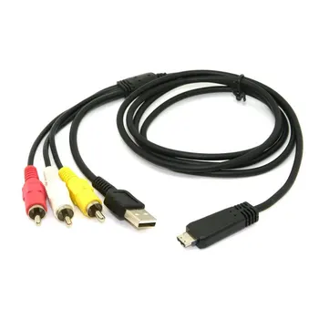 USB, AV TV laidas Sony VMC-MD3 DSC-WX5 WX7D WX9 WX10 WX10/B H70 H70/B H70/L/R DSC-W570 W580 TX5 TX7 TX9 TX10 TX10/L TX10/G
