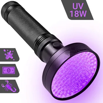 UV Žibintuvėlis Fakelas Juodos šviesos Žibintai 100LED 21LED 12LED LED Lempos Augintinio Šlapimo Detektorius, Skirtas Šunų/Kačių Šlapimo,Sausas Dėmes,Lova Klaida