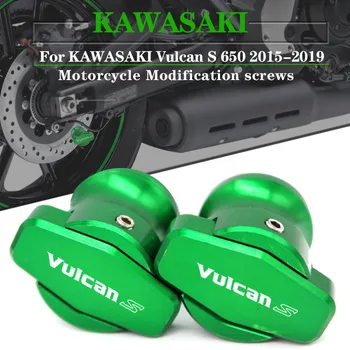 Už KAWASAKI Vulcan S 650 2015-2019 m. 2018 m. 2016 m. 2017 Motociklo CNC Priedai Padengti Swingarm Ritės Slankiklį Stovėti Varžtai