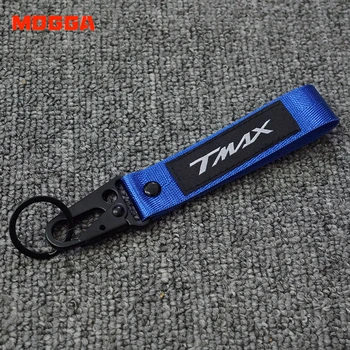 Už YAMAHA TMAX T MAX 530 SX DX 500 Tech max 560 Visus Metus Motociklo 3D siuvinėjimo keychain paketų prižiūrėtojų raktinę