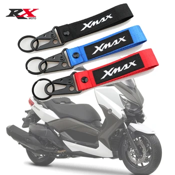 Už YAMAHA XMAX300 XMAX 250 X-MAX 125 250 300 400 Universalus Visus Metus Motociklo Priedai, Siuvinėjimo Ženklelis paketų prižiūrėtojų raktinę Keychain