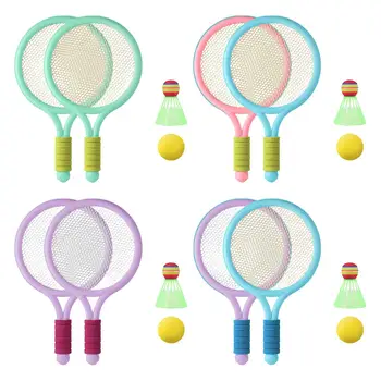 Vaikų Badmintono Teniso Raketė Pradedantiesiems Mokymo Paplūdimio Lauko Teniso Lopšelis Kūdikiui Tėvų Vaikas Interaktyvūs Žaislai
