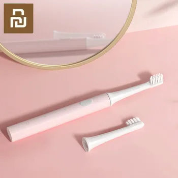 Xiaomi Mijia T100 Smart Elektros dantų šepetėlį 2speed Valymo Režimas Sonic dantų šepetėlį MI NAMŲ Balinimo, dantų Šepetėlis Burnos Priežiūra, Dantų