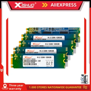 Xishuo SSD m2 2280 128gb NGFF 256 GB 512 GB 1tb talpos Kietojo Disko 2280 Vidaus Kietasis Diskas hdd Nešiojamojo kompiuterio Darbalaukio SSD