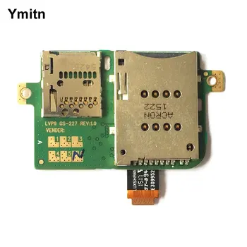 Ymitn Micro SD TF & Sim Kortelės Dėklas Lizdas Flex Kabelis Lenovo Tablet A7600 A7600H A7600F A7600HV 3G versija
