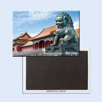 Šaldytuvas Magnetai 78*54mm,Kad-Uždraustasis Miestas-Pekinas Kelionės Nelanksti, Šaldytuvas Magnetai 20841